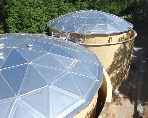 Covers/Domes - Tank Connection aluminum…